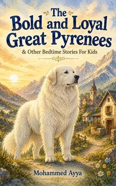 The Bold and Loyal Great Pyrenees: Other Bedtime Stories For Kids – omslag til lydbogen af Mohammed Ayya
