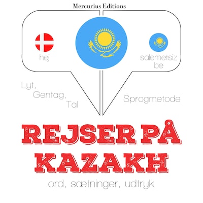 Rejser på Kasakh – omslag til lydbogen af JM Gardner