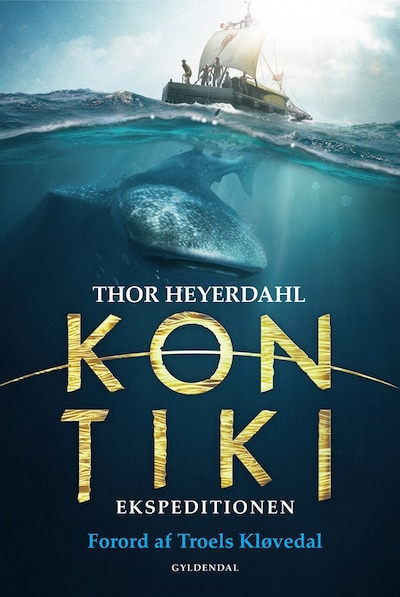 Kon-Tiki ekspeditionen – omslag til lydbogen af Thor Heyerdahl
