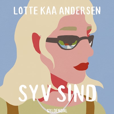 Syv sind – omslag til lydbogen af Lotte Kaa Andersen