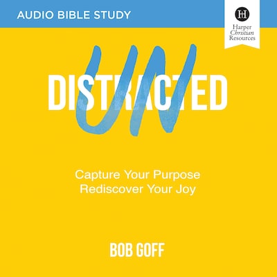 Undistracted Bible Study: Audio – omslag til lydbogen af Bob Goff