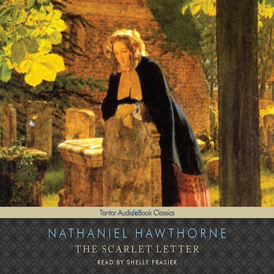The Scarlet Letter, with eBook – omslag til lydbogen af Nathaniel Hawthorne