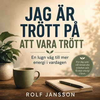 Jag är trött på att vara trött. En lugn väg till mer energi i vardagen.