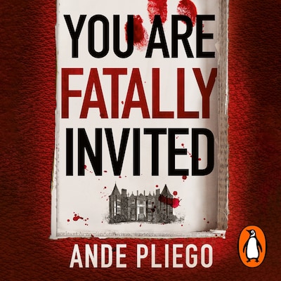 You Are Fatally Invited – omslag til lydbogen af Ande Pliego