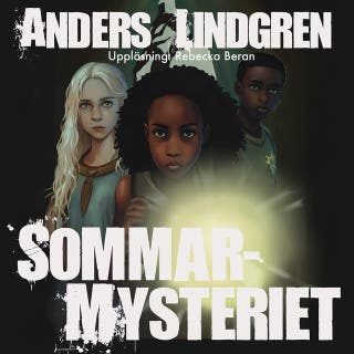 Sommarmysteriet – omslag till ljudboken av Anders Lindgren