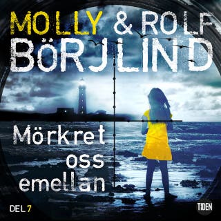 Mörkret oss emellan. 7 – omslag till ljudboken av Molly Börjlind,Rolf Börjlind