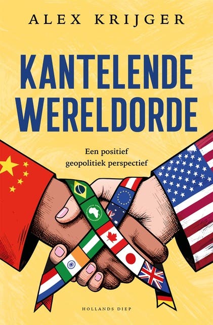 Kantelende wereldorde – omslag van het luisterboek van Alex Krijger