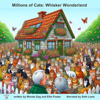 Millions of Cats: Whisker Wonderland – okładka audiobooka, autor Wanda Gag, Ellie Foster
