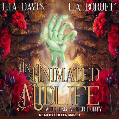 An Animated Midlife – omslag til lydbogen af Lia Davis, L.A. Boruff