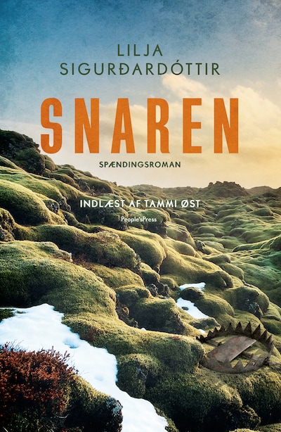 Snaren – omslag til lydbogen af Lilja Sigurdardóttir