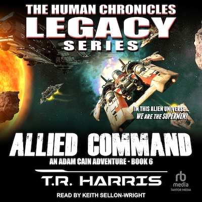 Allied Command – omslag til lydbogen af T.R. Harris
