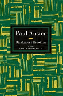 Dårskaper i Brooklyn – omslag till ljudboken av Paul Auster