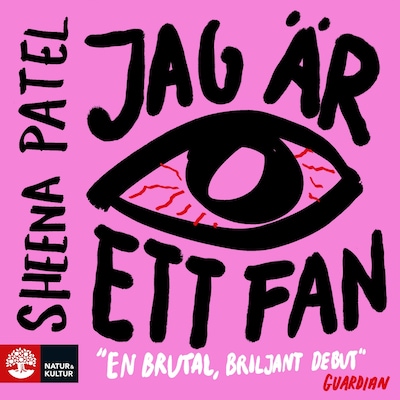 Jag är ett fan – omslag till ljudboken av Sheena Patel