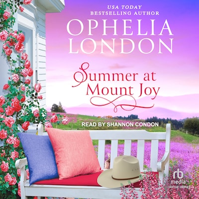 Summer at Mount Joy – omslag til lydbogen af Ophelia London