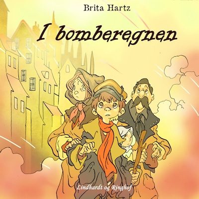 I bomberegnen – omslag til lydbogen af Brita Hartz