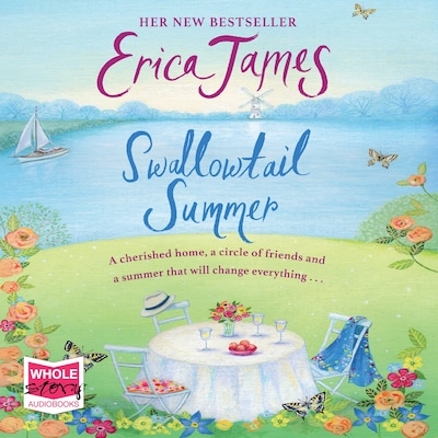Swallowtail Summer – omslag til lydbogen af Erica James