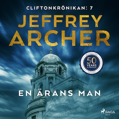 En ärans man – omslag till ljudboken av Jeffrey Archer