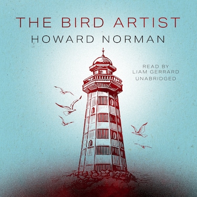 The Bird Artist – omslag til lydbogen af Howard Norman