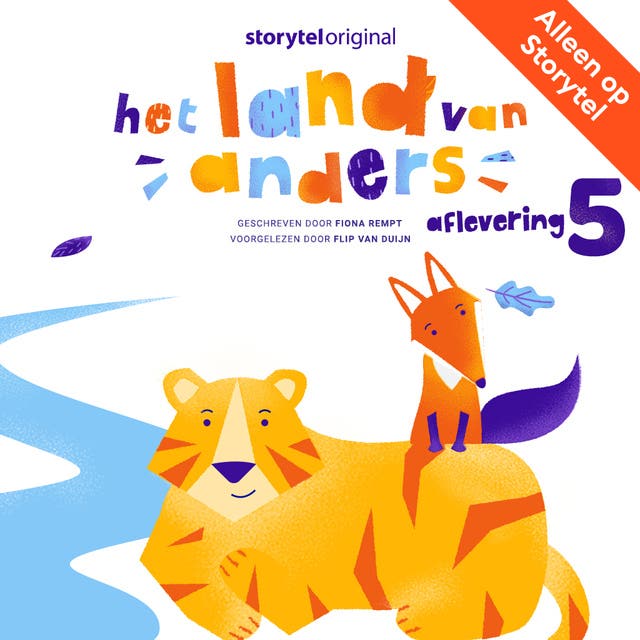 Het land van Anders: Aflevering 5 – omslag van het luisterboek van Fiona Rempt