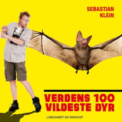 Verdens 100 vildeste dyr, Vampyrflagermusen – omslag til lydbogen af Sebastian Klein
