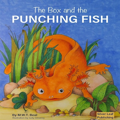 The Box and the Punching Fish – omslag van het luisterboek van Mark W T Beal