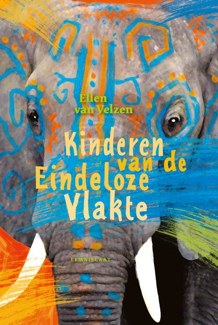 Kinderen van de Eindeloze Vlakte – omslag van het luisterboek van Ellen van Velzen