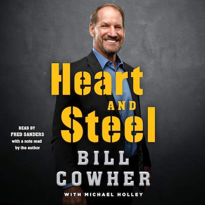 Heart and Steel – omslag til lydbogen af Bill Cowher
