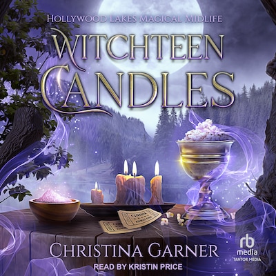Witchteen Candles – omslag til lydbogen af Christina Garner