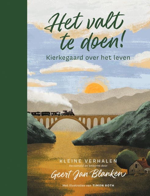 Het valt te doen!: Kierkegaard over het leven – omslag van het luisterboek van Geert Jan Blanken