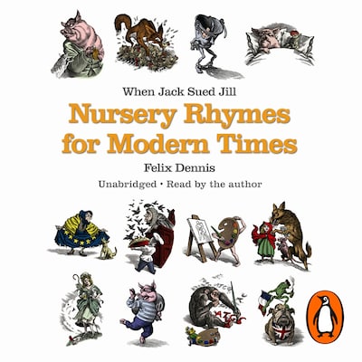 When Jack Sued Jill – omslag til lydbogen af Felix Dennis
