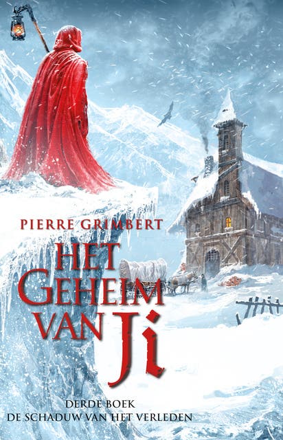 De schaduw van het verleden – omslag van het luisterboek van Pierre Grimbert