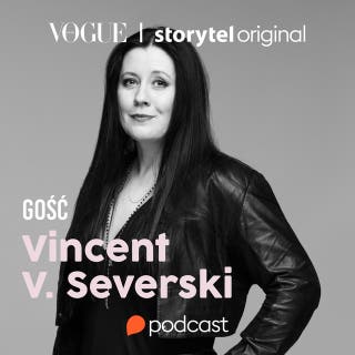 Kolacja z książką. Rozmowa z Vincentym V. Severskim – okładka audiobooka, autor Iza Bartosz