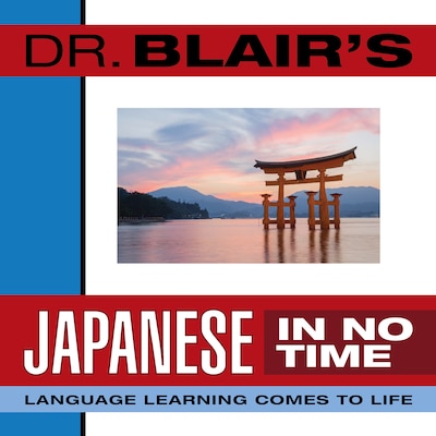 Dr. Blair's Japanese in No Time – omslag til lydbogen af Robert Blair