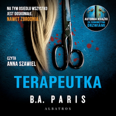 Terapeutka – okładka audiobooka, autor B.A. Paris