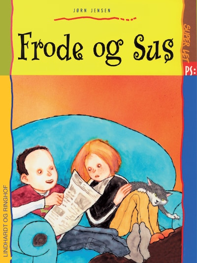 Frode og Sus – omslag til lydbogen af Jørn Jensen