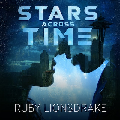 Stars Across Time – omslag til lydbogen af Ruby Lionsdrake
