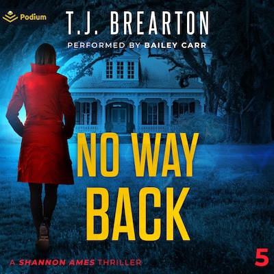 No Way Back – omslag til lydbogen af T.J. Brearton