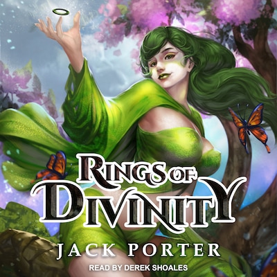 Rings of Divinity – omslag til lydbogen af Jack Porter