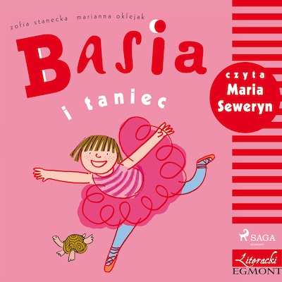 Basia i taniec – okładka audiobooka, autor Zofia Stanecka