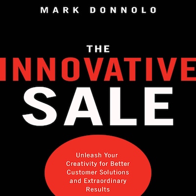 The Innovative Sale – omslag til lydbogen af Mark Donnolo