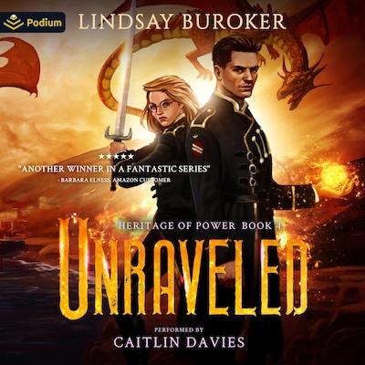 Unraveled – omslag til lydbogen af Lindsay Buroker