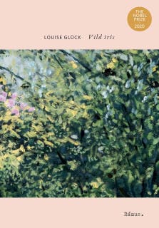 Vild iris – omslag till ljudboken av Louise Gluck