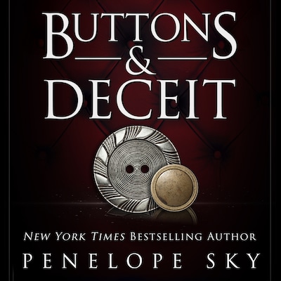 Buttons and Deceit – omslag til lydbogen af Penelope Sky