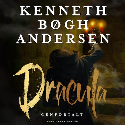 Dracula genfortalt – omslag til lydbogen af Kenneth Bøgh Andersen