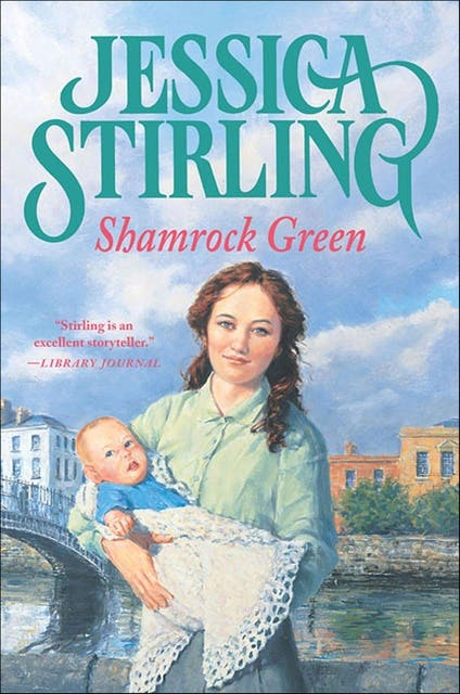 Shamrock Green – omslag til lydbogen af Jessica Stirling