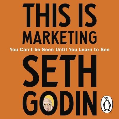This is Marketing – omslag til lydbogen af Seth Godin