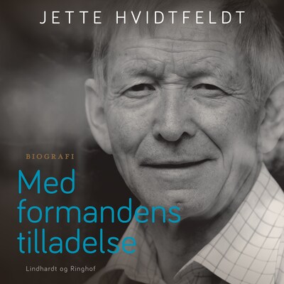 Med formandens tilladelse – omslag til lydbogen af Jette Hvidtfeldt