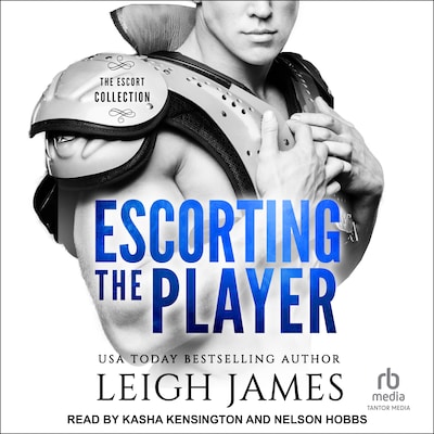 Escorting the Player – omslag til lydbogen af Leigh James