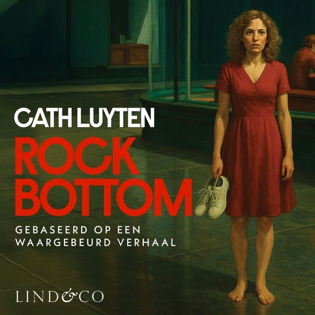 Rock Bottom: Tot alles in jezelf breekt – omslag van het luisterboek van Cath Luyten