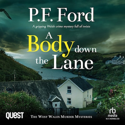 A Body Down the Lane – omslag til lydbogen af P.F. Ford